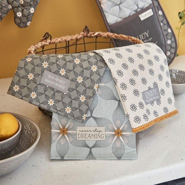 Köögirätikud, põll ja potialus komplektis  5 tk Purity – Cooksmart ®-image-2