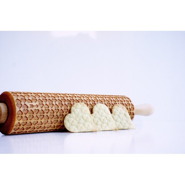 Puidust reljeefne tainarull Heart Hearts - Valek-image-4