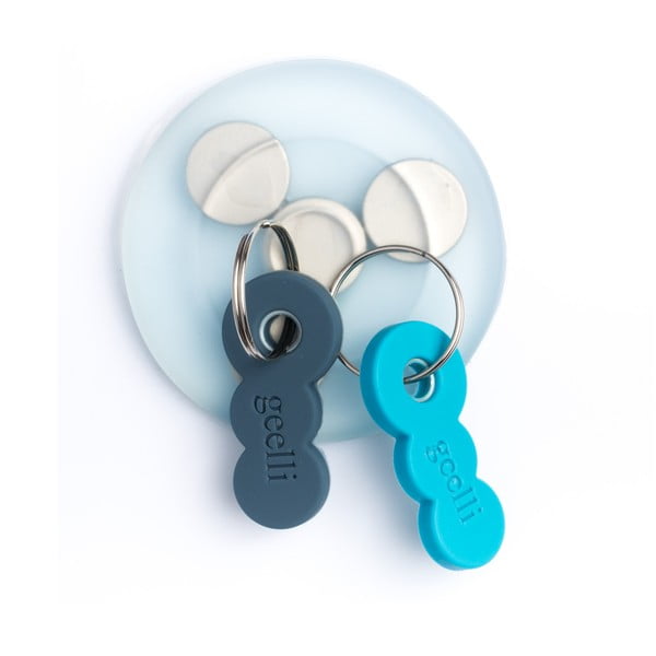 Samodržící věšák na klíče s magnetem Tiroasegno Light Blue