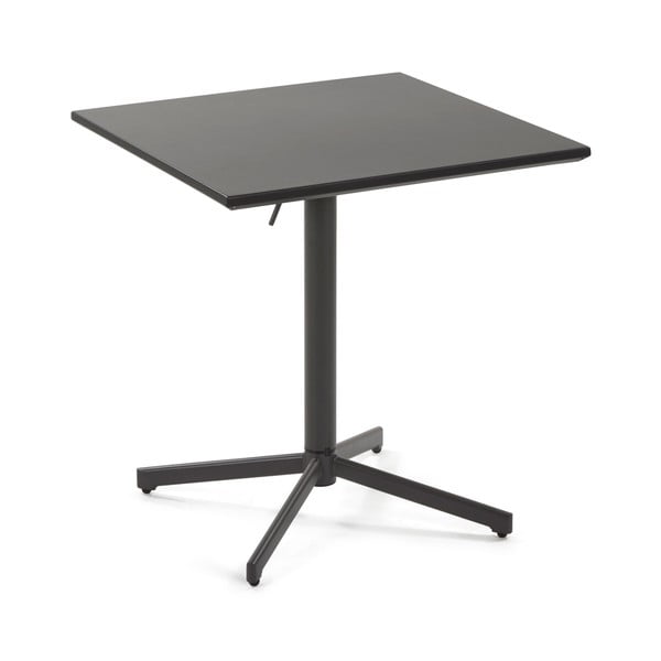 Tmavě šedý skládací stolek La Forma Advance, výška 75 cm