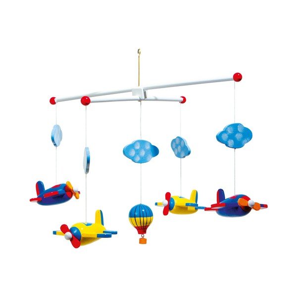 Rippuv karussell Aircraft Mobile - Legler