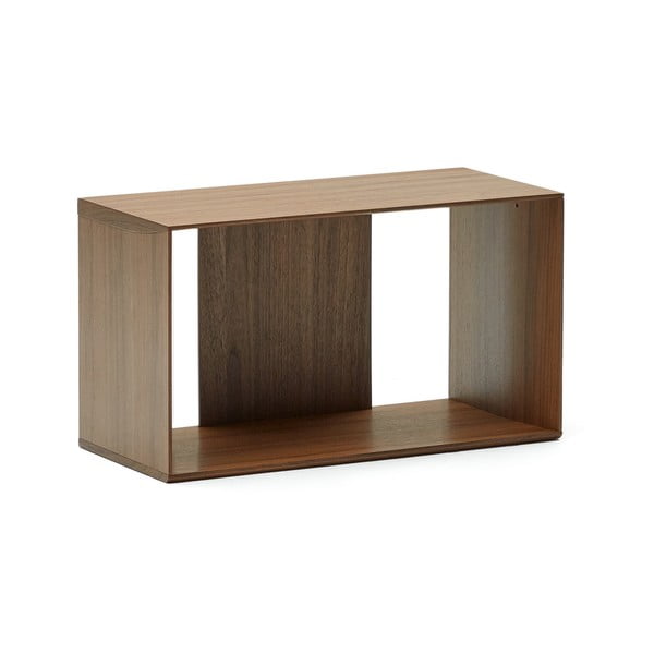 Pähklipuu dekooriga moodulriiulite süsteem 67x38 cm Litto - Kave Home-image-2