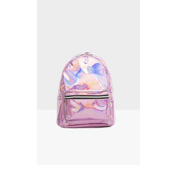 Růžový dámský batoh Mori Italian Factory Neon
