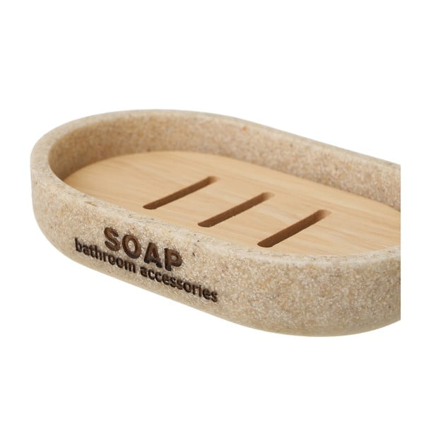 Beež vannitoa tarvikute komplekt - Casa Selección-image-2