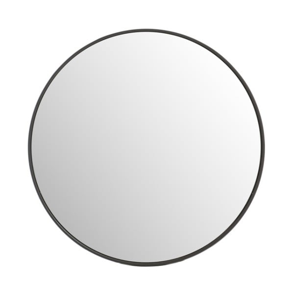 Zrcadlo J-Line Round Dark,⌀ 80 cm