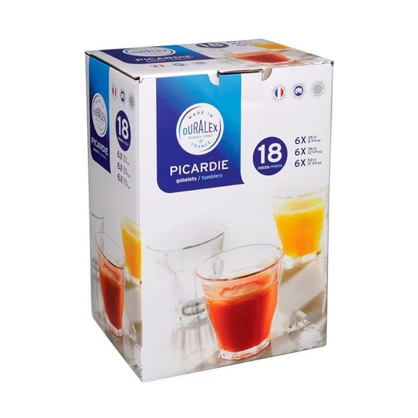 Klaas, 18 tk, 180 ml Picardie – Duralex-image-1