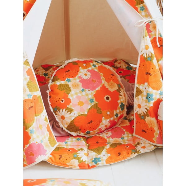 Oranž laste mängumatt Picnic with Flowers - Moi Mili-image-2