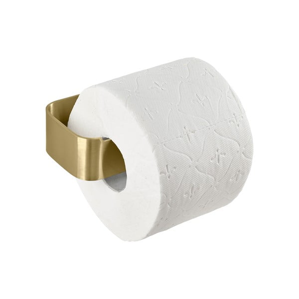 Messingivärvi seinale kinnitatav roostevabast terasest WC-paberi hoidik Ume Brass - Zone