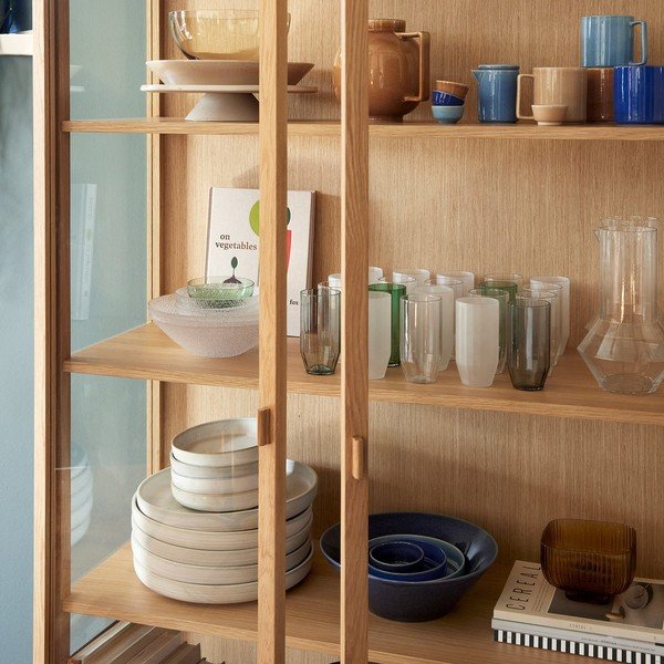 Tammepuust vitriinkapp 100x140 cm Panorama - Hübsch-image-1