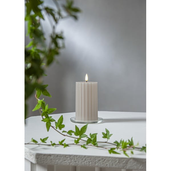 LED-küünal (kõrgus 15 cm) Flamme Stripe - Star Trading-image-4