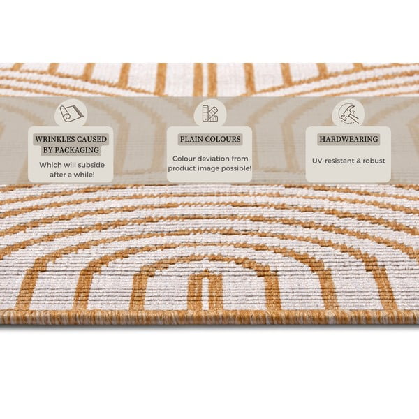 Ookerkollane õuevaip 160x230 cm Pangli Ochre - Hanse Home-image-4