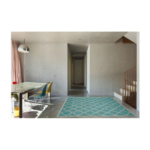 Türkiissinine välivaip , 160 x 230 cm Intreccio - Floorita-image-4