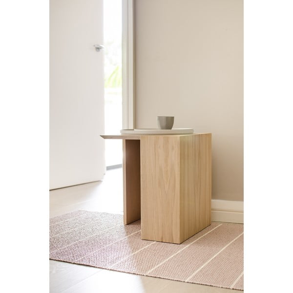 Heleroosa sise/välisvaip 70x90 cm Carl Pale Rose – Pappelina-image-2