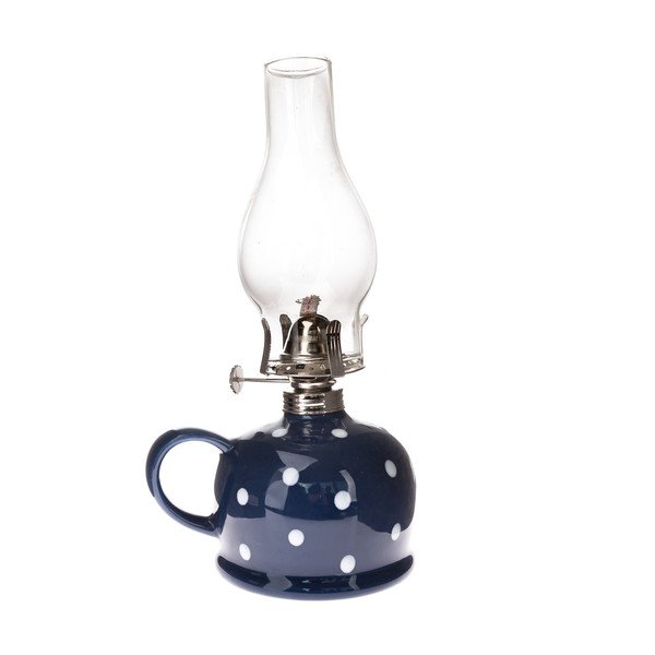 Keraamiline petrooleumilamp (kõrgus 28 cm) - Dakls