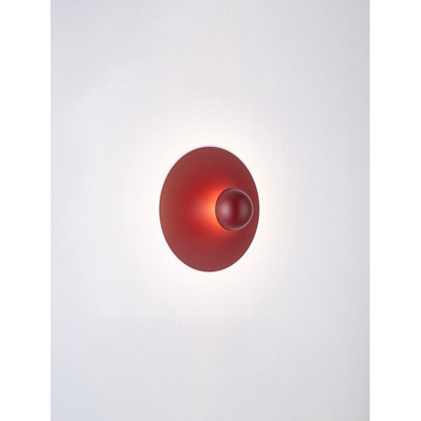 Burgundia värvi alumiiniumist LED-seinavalgusti Edem - Nova Luce-image-2