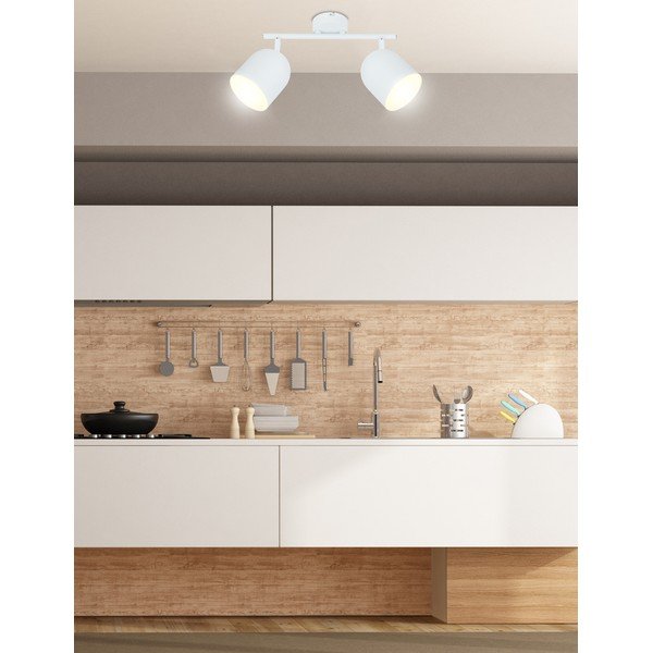 Valge laevalgusti metallist varjuga  38x10 cm Azuro - Candellux Lighting-image-1