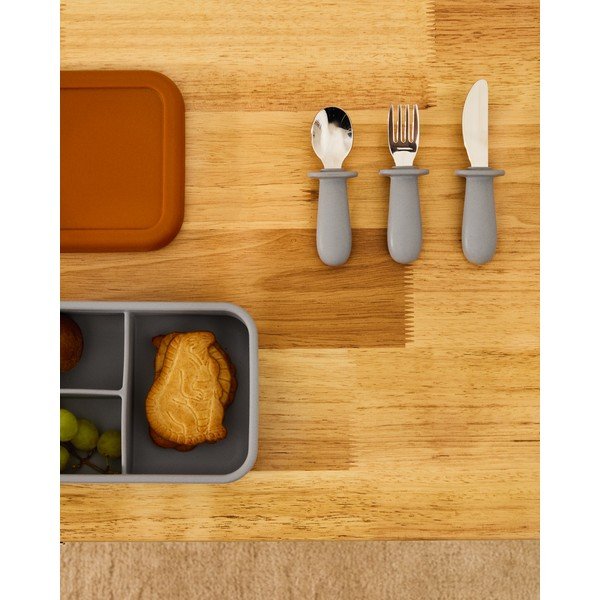 Sinine/oranž silikoonist laste suupistekarp Lili - Kave Home-image-1