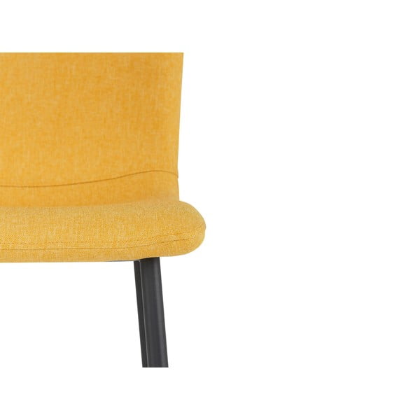 Kollased söögitoolid 2-st komplektis Faye - Støraa-image-4