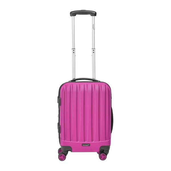 Růžový cestovní kufr Packenger Koffer, 47 l