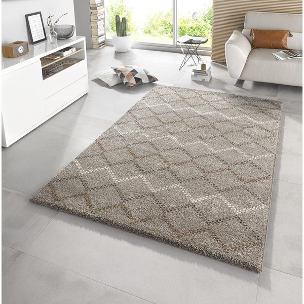 Hnědý koberec Mint Rugs Eternal, 80 x 150 cm-image-1