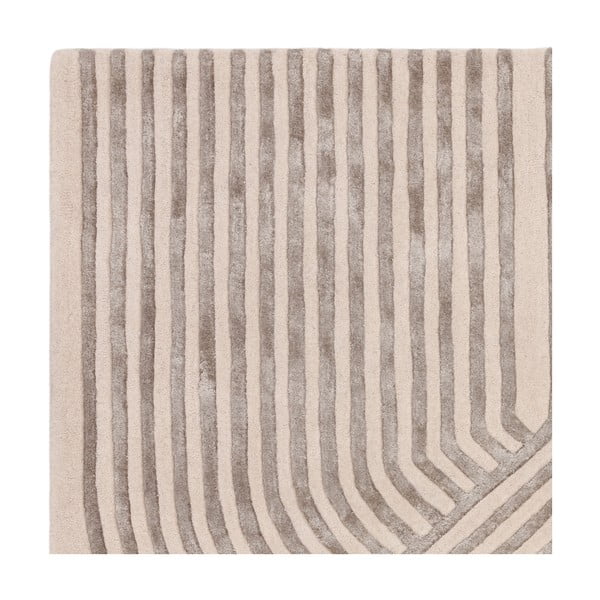 Kreem käsitsi kootud villaseguga vaip 160x230 cm Matrix - Asiatic Carpets-image-4