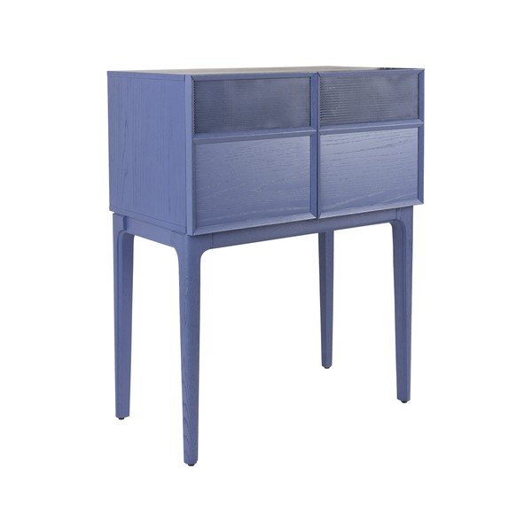 Sinine tammespoonist kummut 80x100x45 cm June - Zuiver-image-2