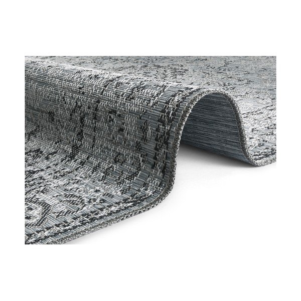 Modrý běhoun vhodný do exteriéru Elle Decoration Curious Cenon, 77 x 200 cm-image-2
