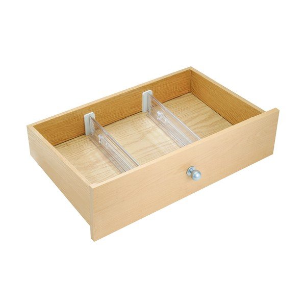 2 läbipaistva köögisahtli vaheseinte vaheseinte komplekt, 37 cm Linus - iDesign-image-2