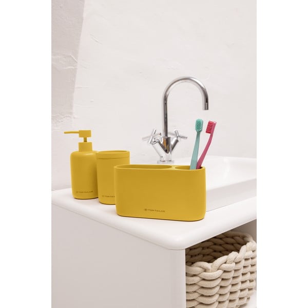 Kollane polüresiinist vatipatjade tops Tom Tailor T-Color Bath - Wenko-image-1