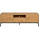 Tammespoonist TV-alus 140x45x40 cm Seaford - Actona