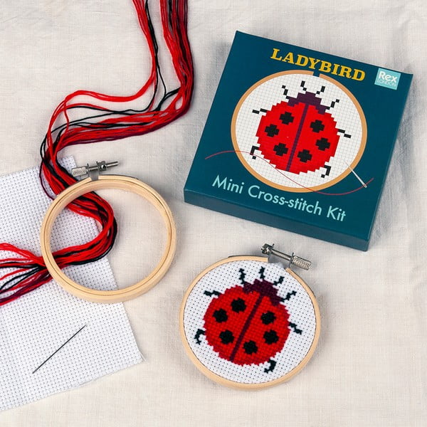 Loominguline komplekt Cross-stitch Kit Ladybird - Rex London-image-1