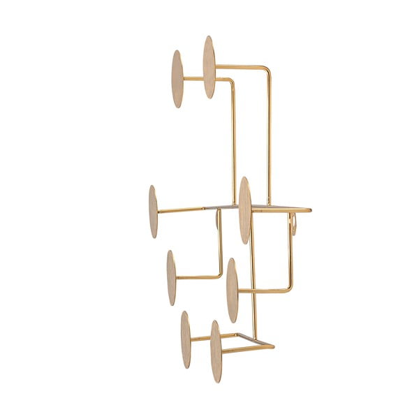 Kuldset värvi metallist seinakinnitus Fia - Bloomingville-image-2