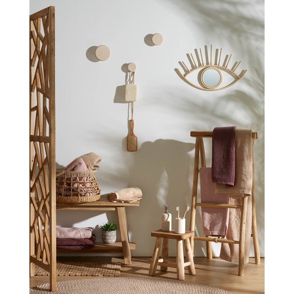 Seinale kinnitatavad puidust konksud 3tk komplektis Nadua - Kave Home-image-1