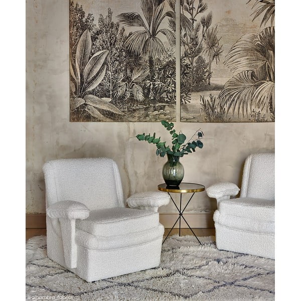 Kreem pestav käsitsi kootud villane vaip 200x300 cm Berber Soul - Lorena Canals-image-3