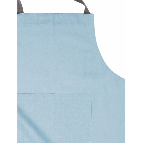 Helesinine puuvillane köögi esiliin - Tiseco Home Studio-image-2