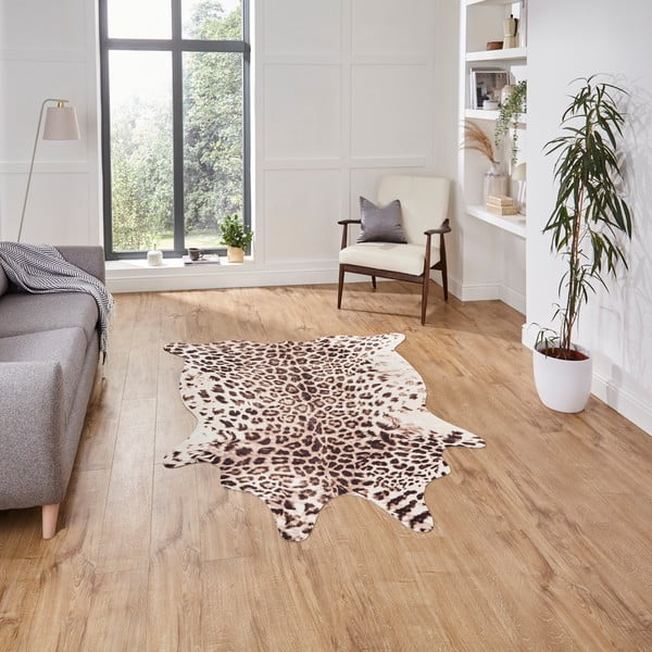 Pruun/beež vaip 195x155 cm Faux Leopard - Think Rugs-image-1