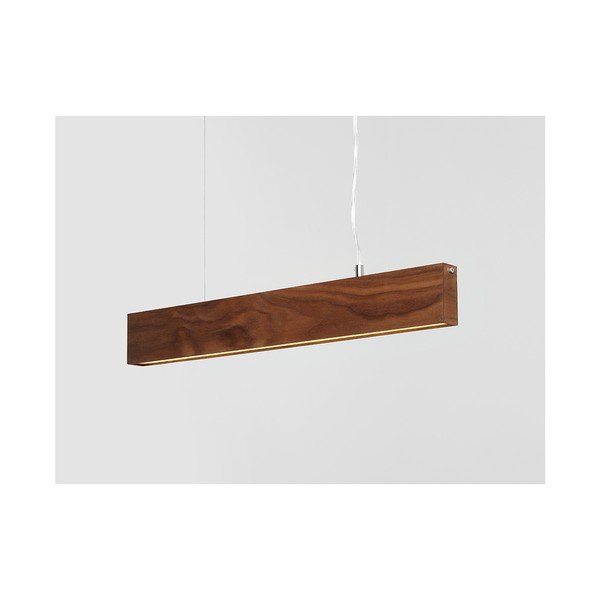 Závěsné svítidlo z ořechového dřeva Custom Form Line Plus L-image-1