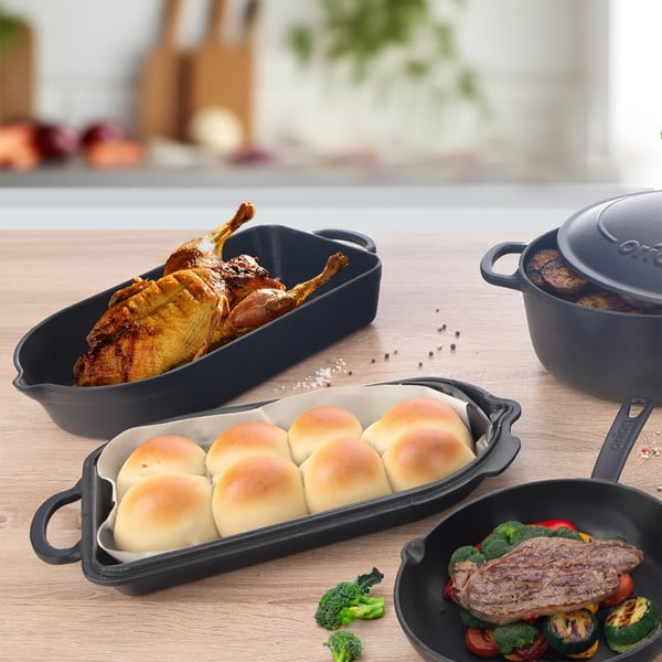 Malmist pann 22x42,5 cm LITINA SMALT - Orion-image-3