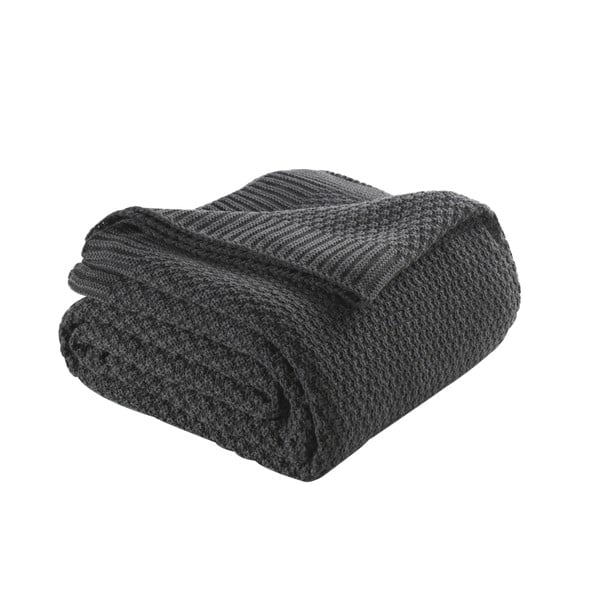 Tumehall puuvillane Silvi voodiplaat, 220 x 240 cm. - Homemania Decor-image-1