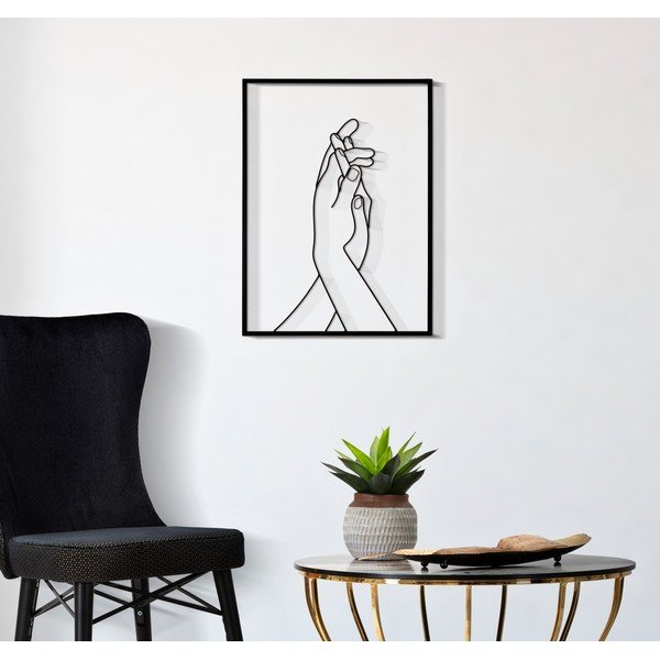Metallist seinakaunistus 40x55 cm Simply Hands - Mauro Ferretti-image-1