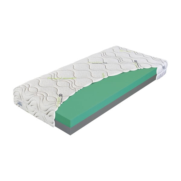 Kõva/keskmiselt kõva kahepoolne poroloonmadrats 160x200 cm Junior Lux 20 - Materasso-image-2