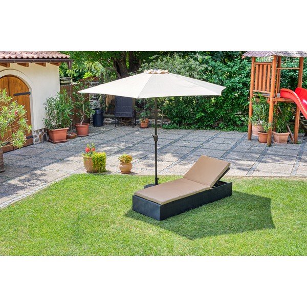 Beež päikesevarju ilma aluseta, ø 300 cm Sun - Bonami Essentials-image-4