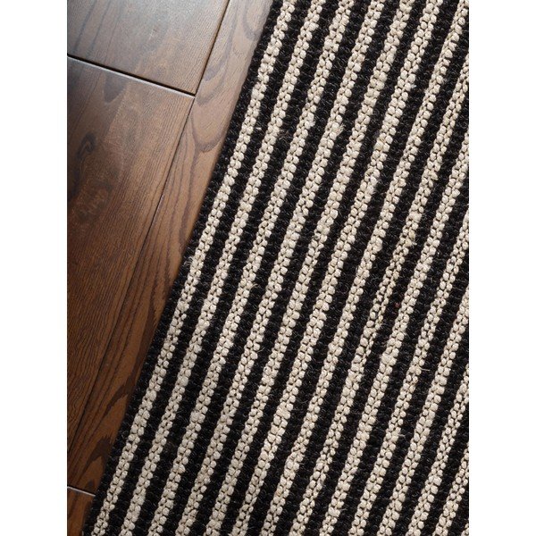 Must käsitsi kootud džuudist vaip 160x230 cm Harvest Ebony - Elle Decoration-image-3