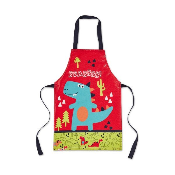 Puuvillane laste esiliin Dinosaur - Cooksmart ®-image-2