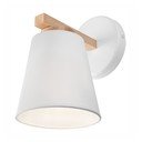 Valge seinalamp ø 15 cm Ellie - LAMKUR