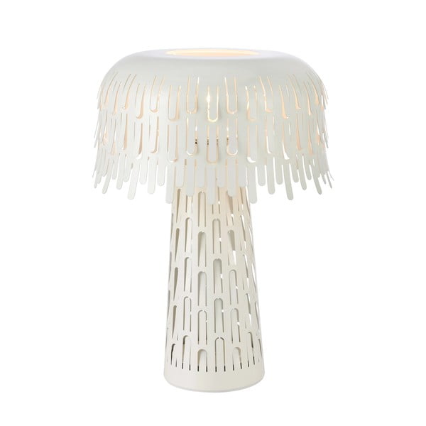 Valge lauavalgusti metallist varjuga (kõrgus 38 cm) Verbera - Markslöjd