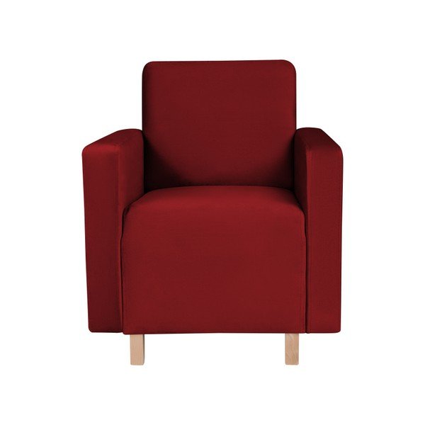Červené křeslo Kooko Home Massimo-image-1