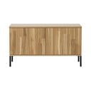 Tammepuust TV-alus 100x56 cm Gravuur - WOOOD