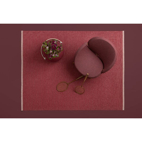 Punane sise/välisvaip 70x200 cm Mono Blush – Pappelina-image-1