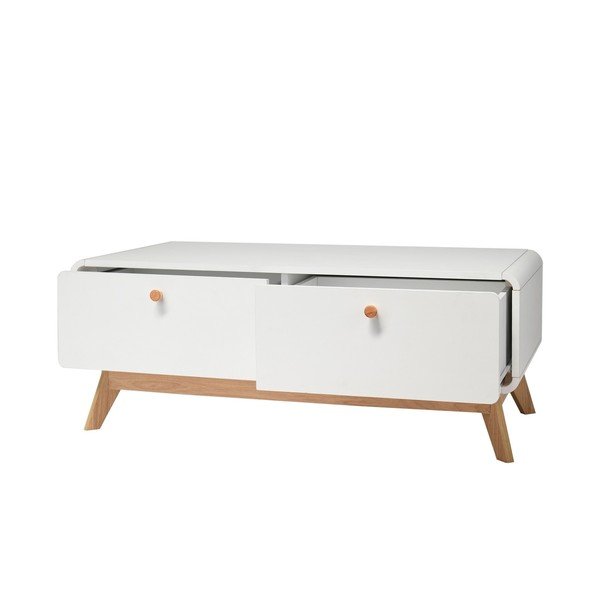 Valge telerilaud 100x40 cm Cassie - Støraa-image-3